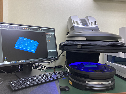 3Dスキャナ型三次元測定機